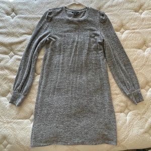 NWOT Lucky Brand Sz Medium long sleeve dress - heather grey
